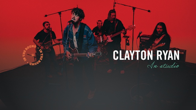Clayton Ryan in Studio